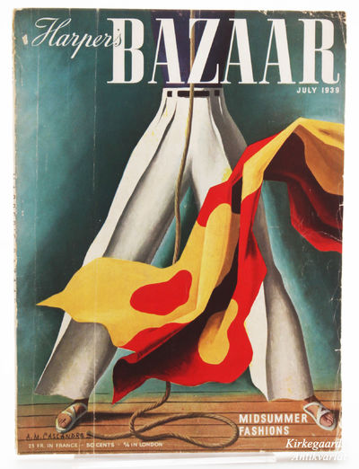 Harper's Bazaar July 1939: Midsummer Fashions.…