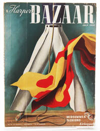 Harper's Bazaar July 1939: Midsummer Fashions. Cover by CASSANDRE.
