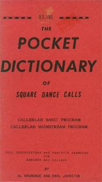 image of The Pocket Dictionary of Square Dance Calls (Callerlab Basic Program; Callerlab Mainstream Program)