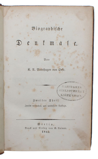 Biographische Denkmale. Zweite vermehrte und verbesserte Auflage. 5 Bde. (photo 3)