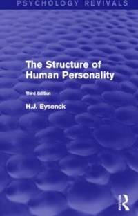 The Structure of Human Personality (Psychology Revivals)