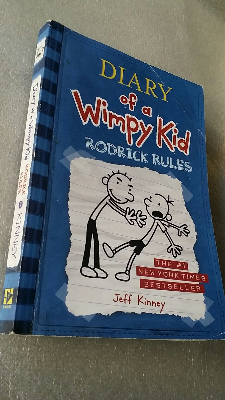 Diary Of A Wimpy Kid Rodrick Rules Book