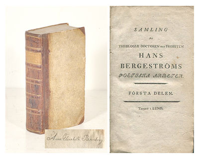 Samling af [...] poëtiska arbeten. I-(II). Lund,…