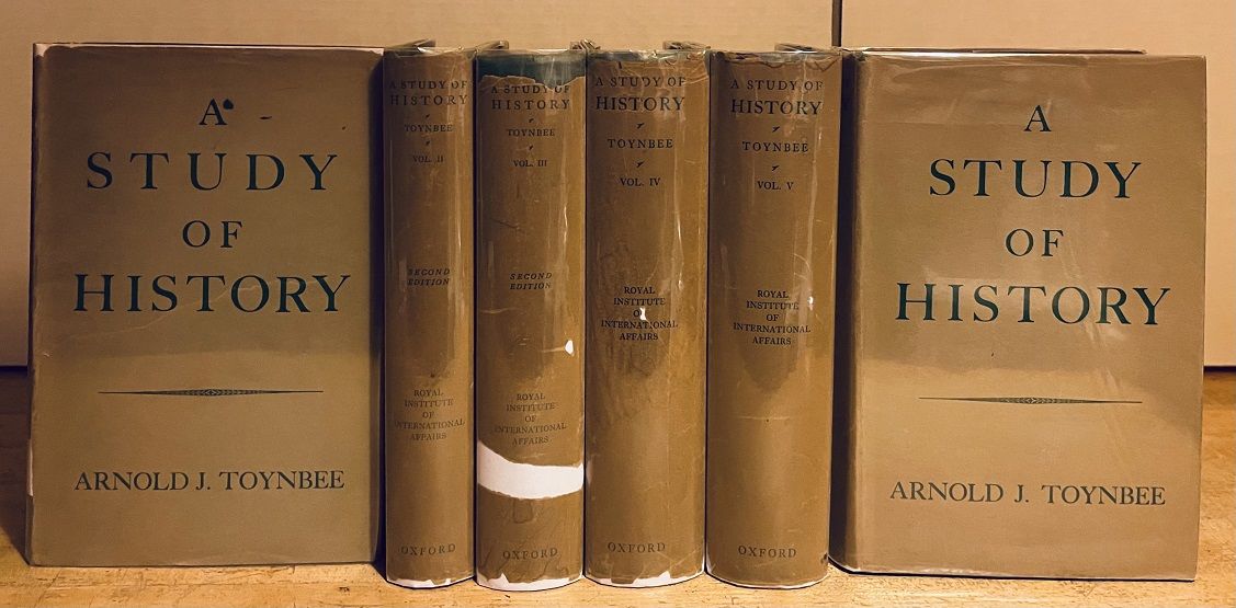 A Study of History (COMPLETE TWELVE VOLUME SET IN DUST