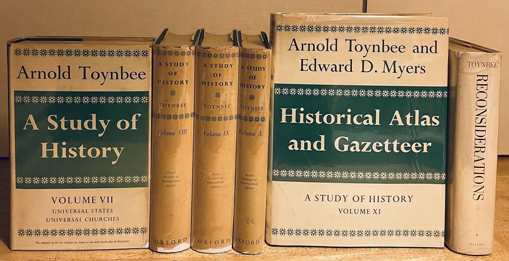 A Study of History (COMPLETE TWELVE VOLUME SET IN DUST