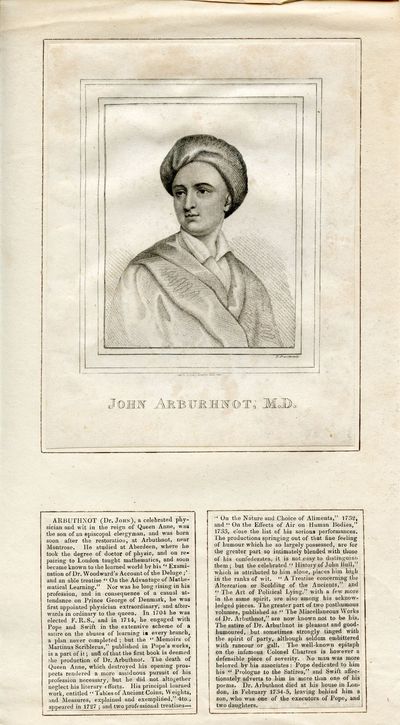 Engraved Portrait by I. Prescott