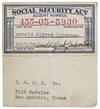 Reasonably Early Social Security Card 1936