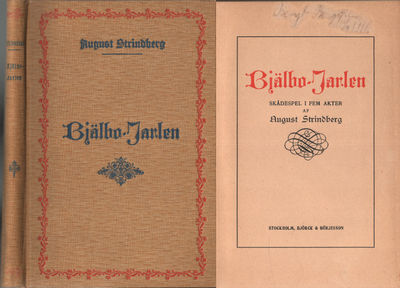 BJÄLBO-JARLEN. Skådespel i fem akter.