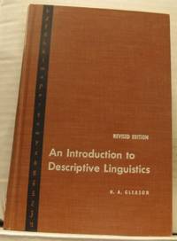 An Introduction to Descriptive Linguistics.