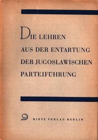 Die Lehren aus der Entartung der Jugoslawischen…