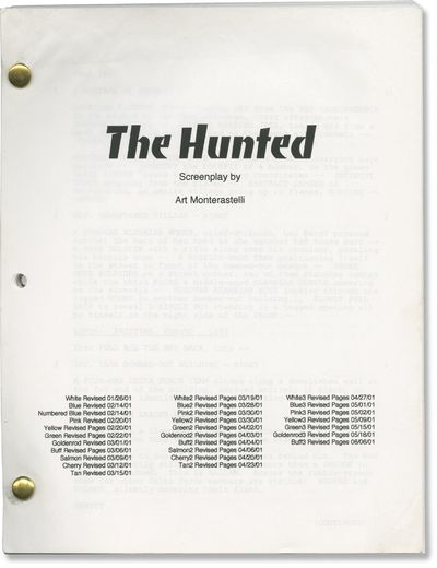The Hunted (Original screenplay for the 2003 film)