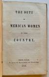 The Duty of American Women to Their Country