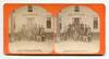 [Stereographic view with some baseball content]: "Hayes House Boarders at New Hampton Lit. Inst. Fall term 1883