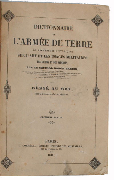 Dictionnaire de l'armée de terre, ou recherches historiques sur l'art et les usages militaires des anciens et des modernes. 15 vols. (photo 3)