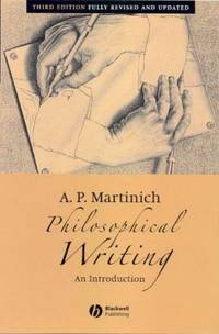 cover of Philosophical Writing 3e: An Introduction
