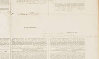 Four Language Passport for the Whaling Ship Sarah, Signed by Millard Fillmore as President Its captain died at sea off New Zealand, his wife by his side