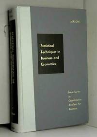 Statistical Techniques in business and Economics