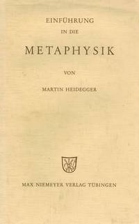 image of Einführung in die Metaphysik.