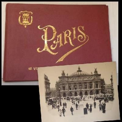 PARIS. (Monuments). Héliotypie Le Deley.