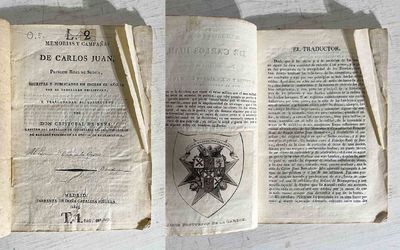 Memorias y campañas de Carlos Juan, principe real…