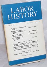 image of Labor history. vol 12, no. 1 Winter, 1971