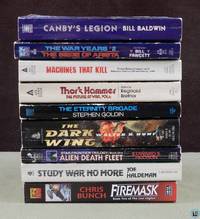 Military Science Fiction SciFi lot set of 9: Baldwin, Saberhagen, Haldeman, more