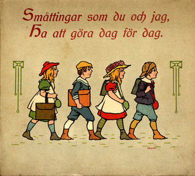 Småttingar som du och jag, ha att göra dag för…