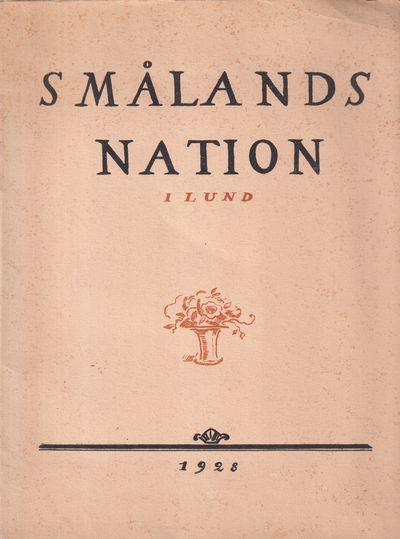 Smålands nation i Lund ht. 1927-vt. 1928.…