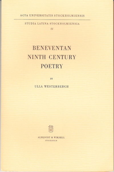Beneventan Ninth Century Poetry. (photo 1)