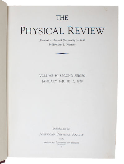 Energy Production in Stars (+) On Massive Neutron Cores (+) Neutron Stars and the Tolman-Oppenheimer-Volkov Limit. - [HANS BETHE'S NOBEL PRIZE WINNING PAPER AND GENERAL RELATIVISTIC THEORY OF STELLAR STRUCTURE] (photo 4)