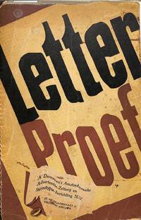 Letterproef N.V. Damman's Amsterdamsche Advertentie-Zetterij, 1948.