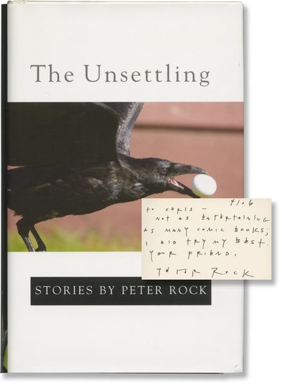 The Unsettling (First Edition, inscribed to author Chris Offutt)