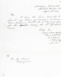 Ulysses S. Grant Autograph Letter Signed.
