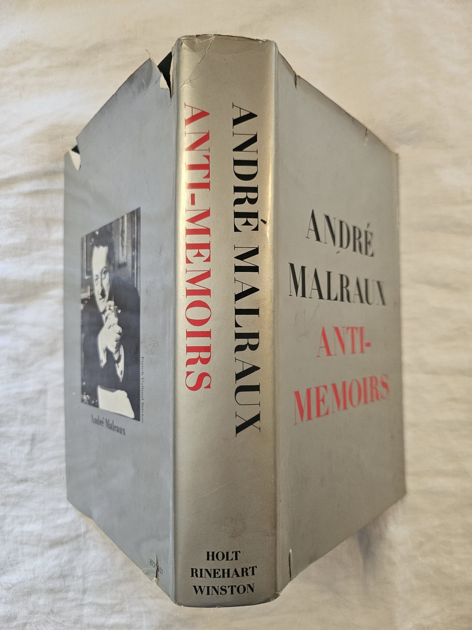 Anti Memoirs by Malraux Andre (115 items) - Biblio