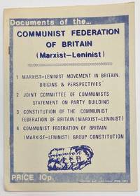 image of Documents of the Communist Federation of Britain (Marxist-Leninist)