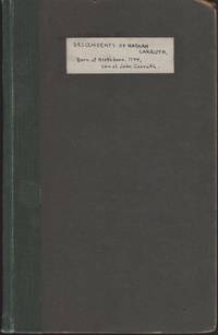 cover of Descendants of Nathan Carruth 1740-1880, The.