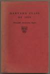 Harvard Class of 1919: Thirty-fifth Anniversary Report