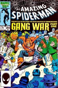 The AMAZING SPIDER-MAN Nos. 284 to 288 (Jan. to May 1987) - Complete 5 Issue "GANG WAR" Story Arc  (NM)