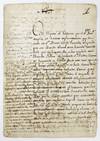 [Manuscript Request, Denial, and Report for a Divorce in Mexican Texas at the Beginning of the 19th Century]