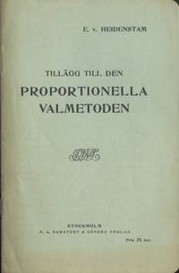 Tillägg till den proportionella valmetoden.