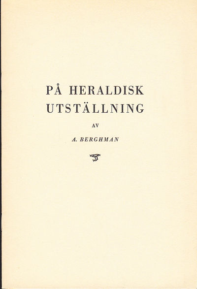 På heraldisk utställning [= rubrik].