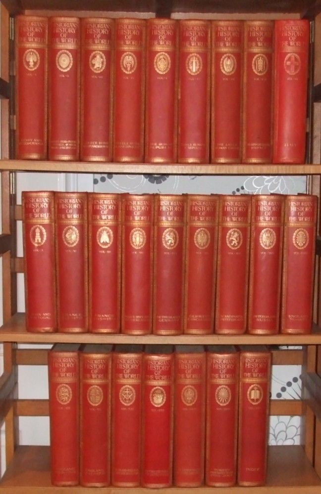 Historians History of the World 5冊セット英国製 The Historians' History of the World [ Complete in 25 Volumes ] by
