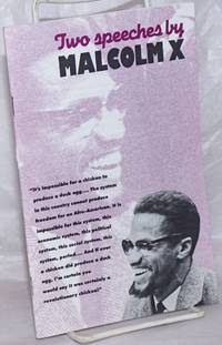 image of Two speeches by Malcolm X.