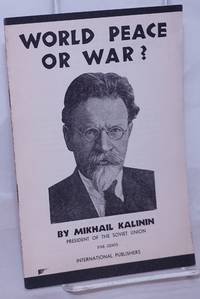 World peace or war