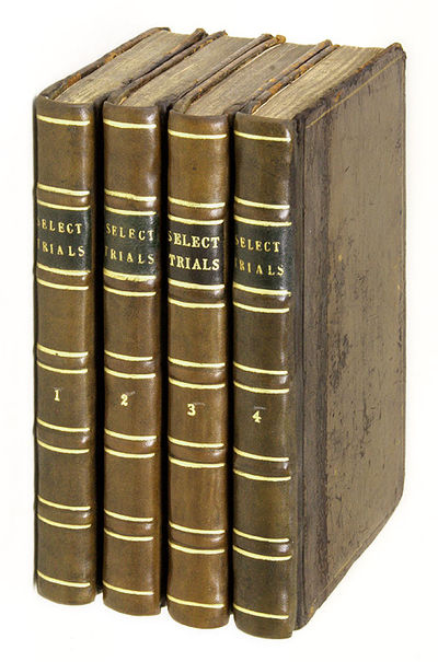 1764. London, 1764. 4 vols.. London, 1764. 4 vols. Trials at Old Bailey, Indexed by Crime . . Select...