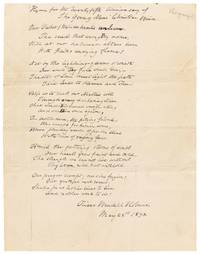 The William H. Baldwin Papers: A Collection of Correspondence of a Boston Philanthropist, including the manuscripts of two rare Oliver Wendell Holmes