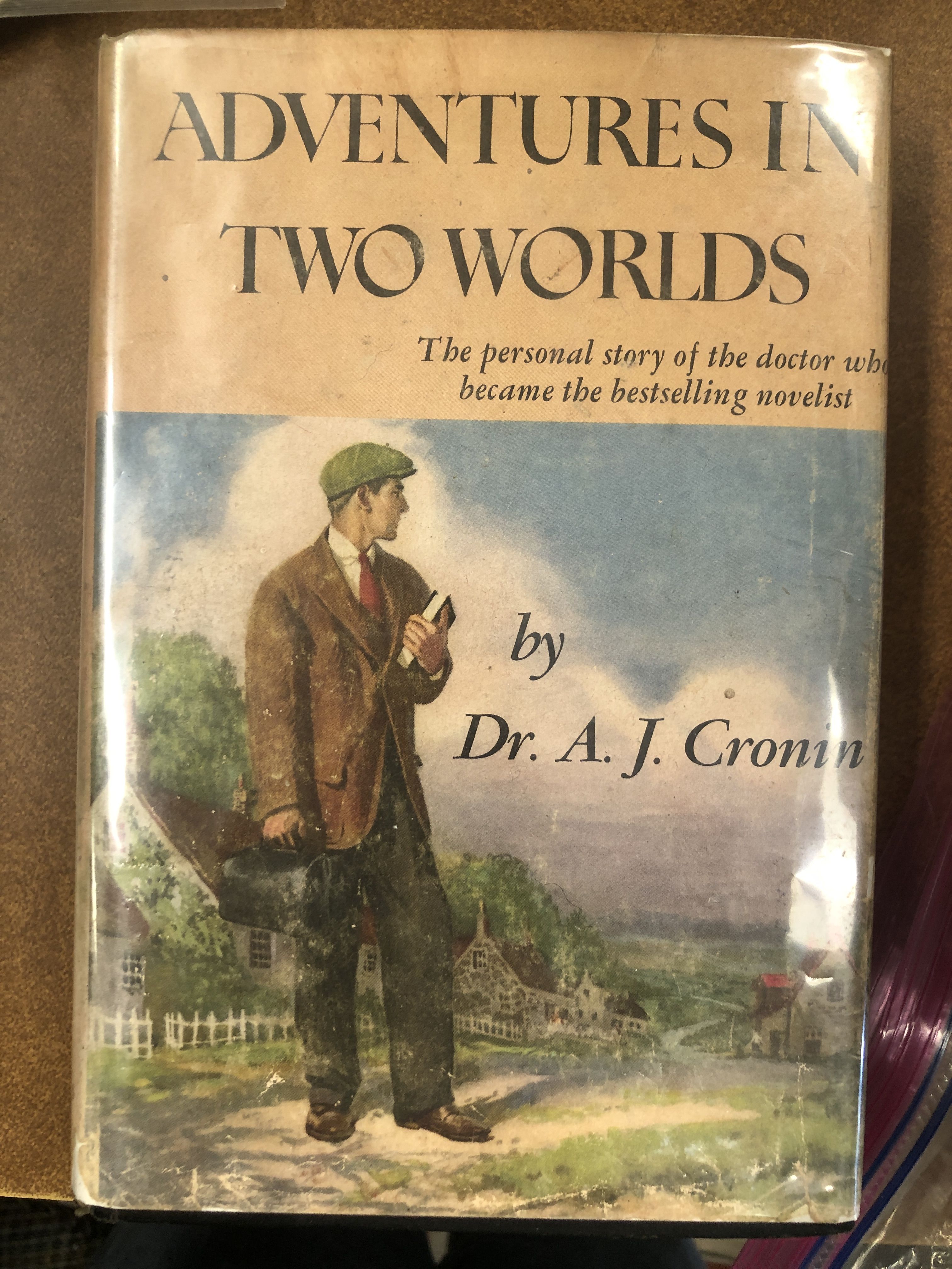Adventures In Two Worlds By A J Cronin 1952 From Read It Again Books Sku 2948