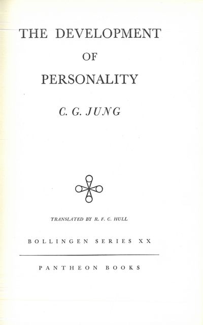 The development of personality. Translated by R. F. C. Hull. Bollingen series XX. (photo 2)