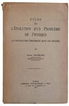 Etude sur l'evolution d'un probleme de physique; la propagation thermique dans les solides.