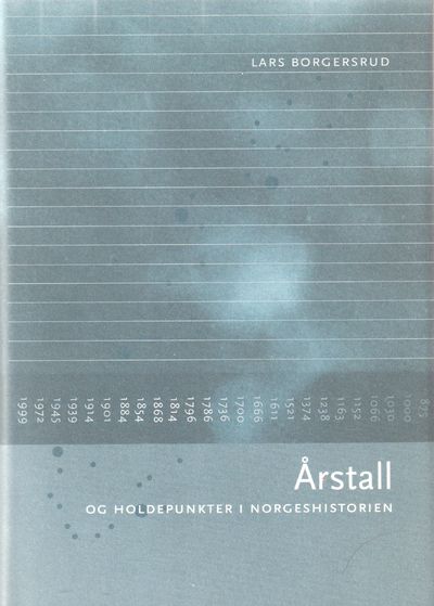 Årstall og holdepunkteri Norgeshistorien